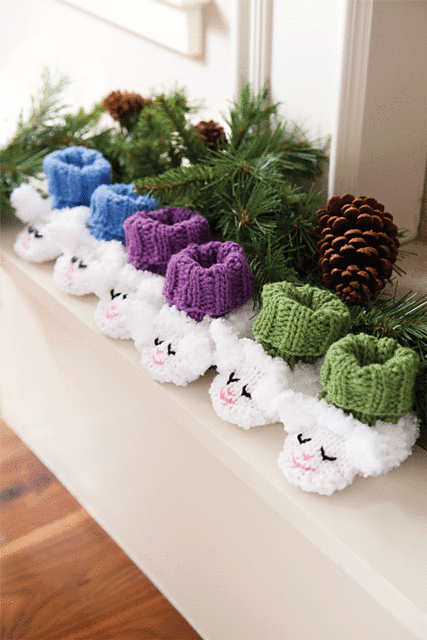Baby Lamb Booties