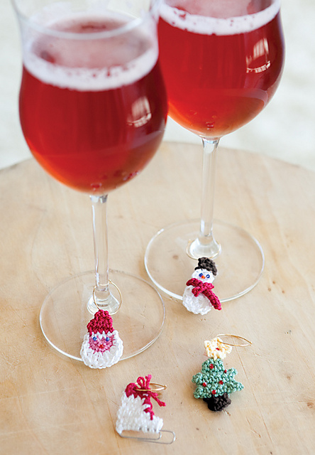 Holiday Wine Tags