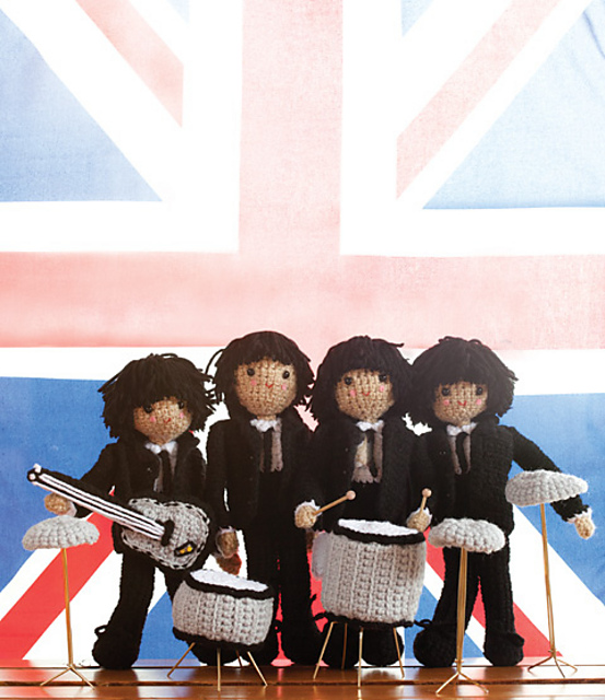 Fab Four Amigurumi