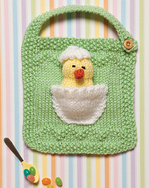 Chick in the Egg Baby Bib