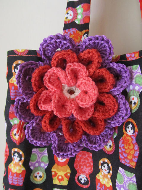 multi coloured corsage
