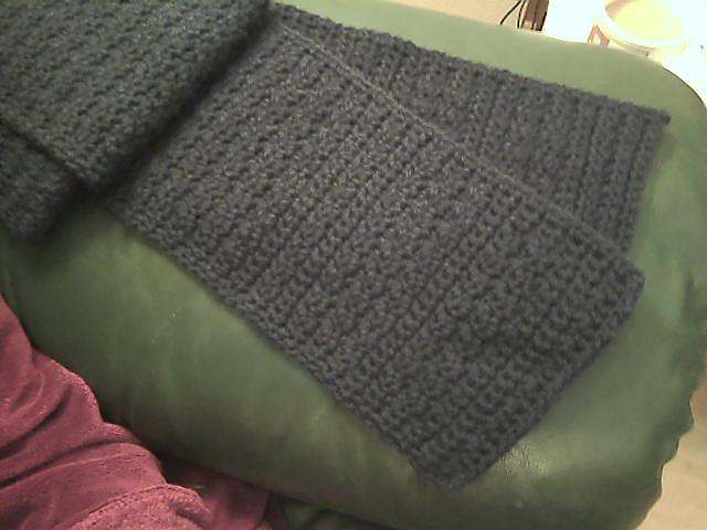 Burly Tweed Man's Scarf
