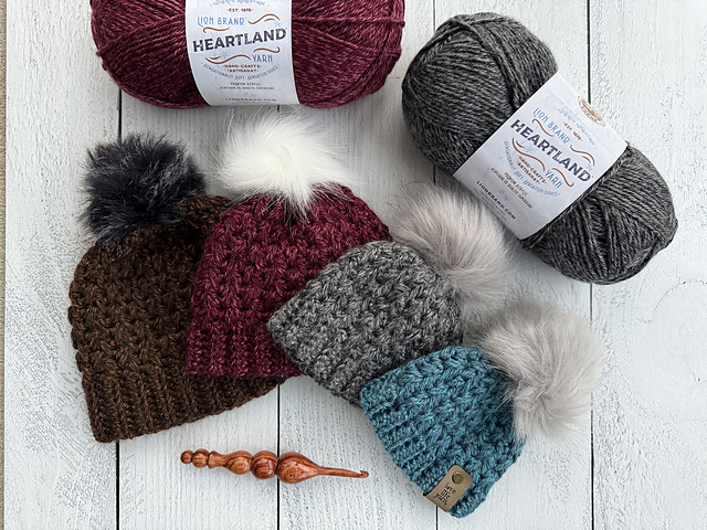 Feather Stitch Beanie