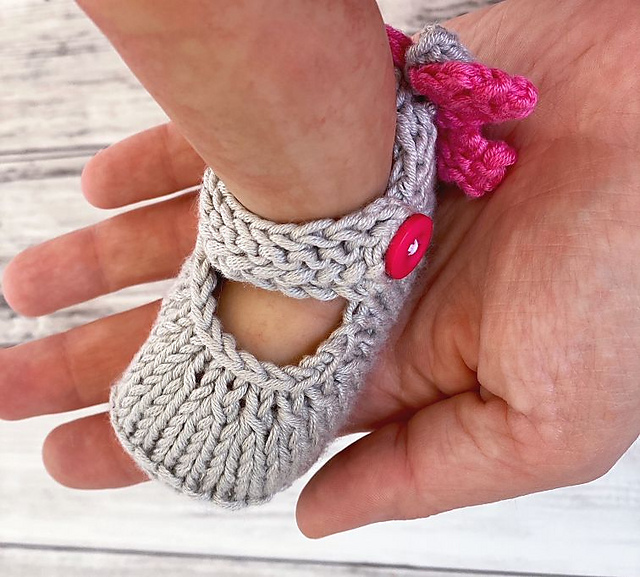Butterfly Baby Booties