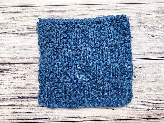 Oat Stitch Face Scrubby