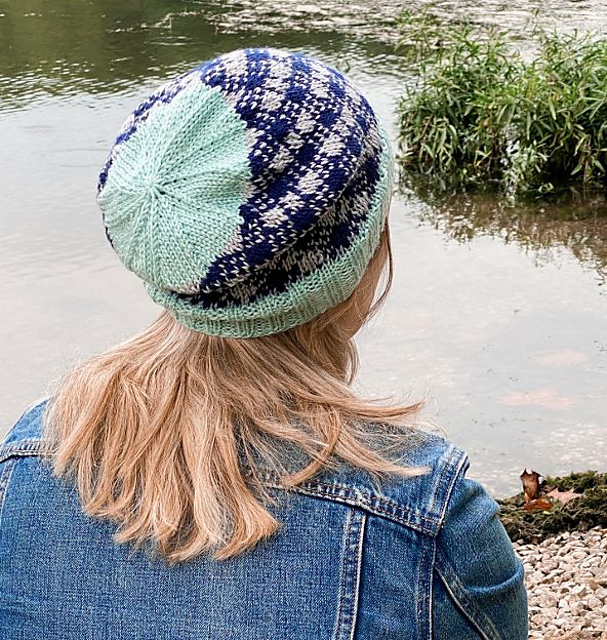 Plaid Slouchy Beanie