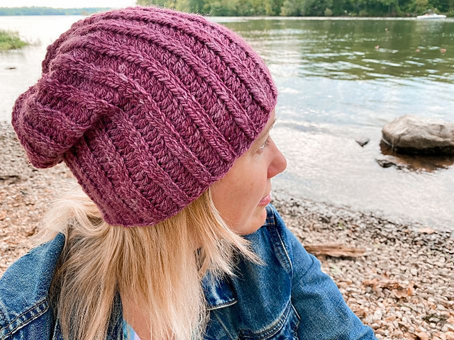 Reversible Ribbed Beanie