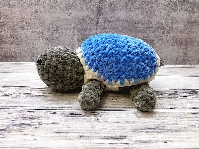 Turtle with Removable Shell