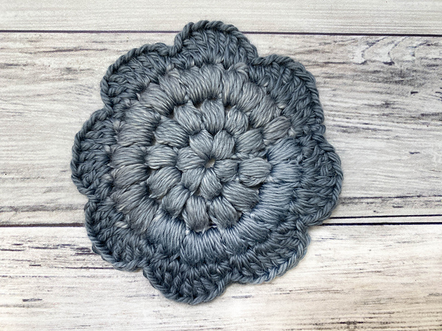 Puff Stitch Face Scrubby