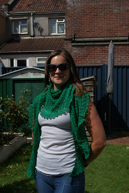 Neowise shawl