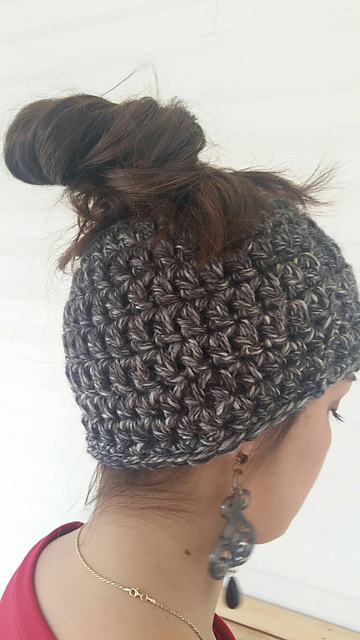Bulky Bun Beanie