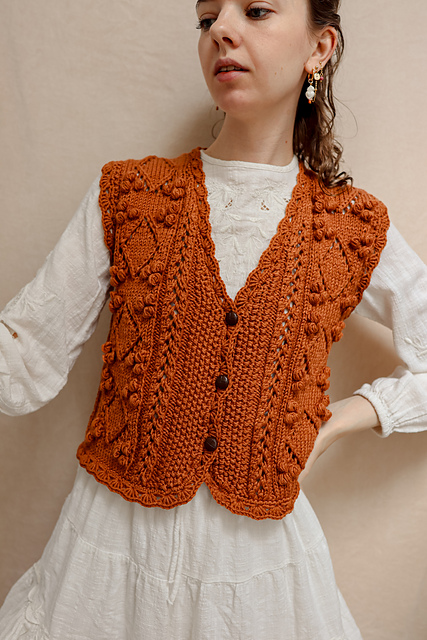Babette Bobble Vest