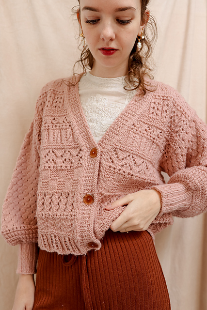 Ravelry: Tallulah Texture Cardigan pattern by Famke | Mipi