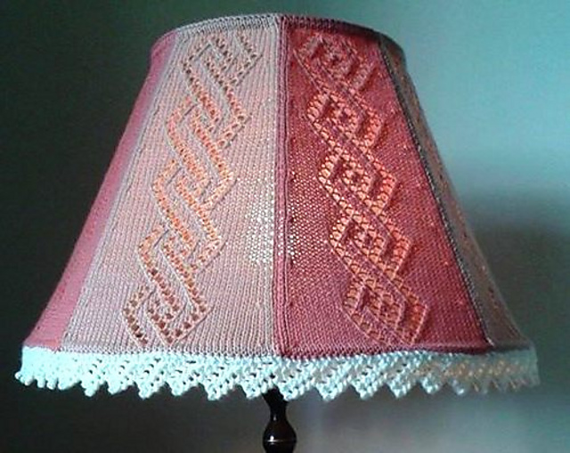 Diamond Lace Lampshade