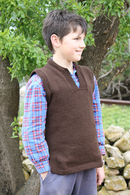 Vest with Splits and Optional Hood
