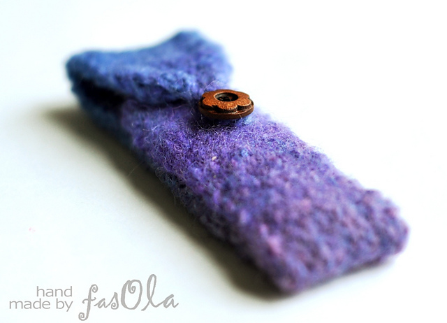 Felted Pen Case