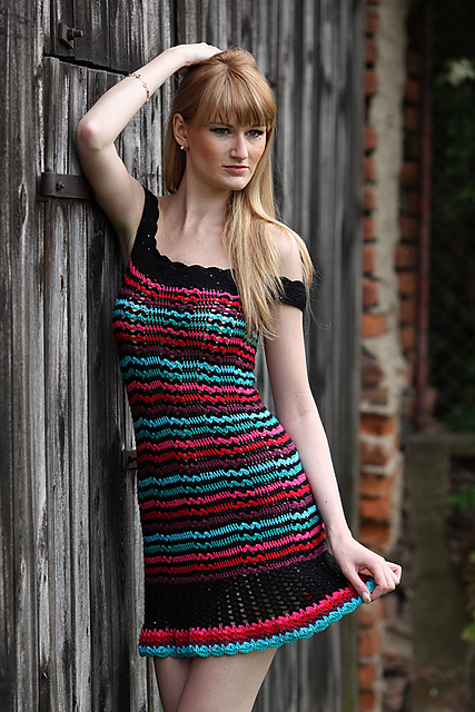 Crochet dress Magic Girl