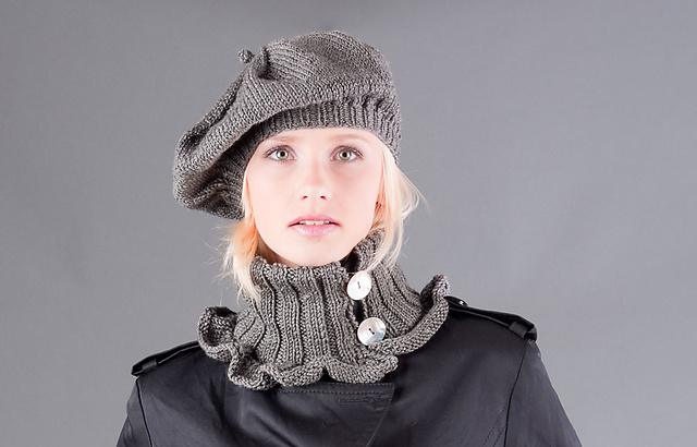 Beret + Neckwarmer Parisienne