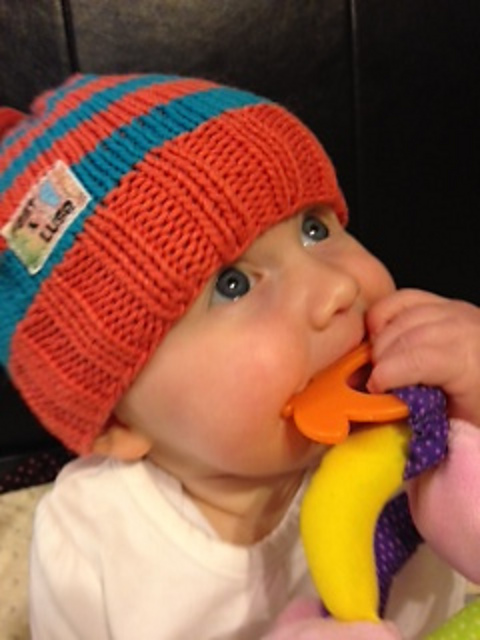 Striped Baby Beanie