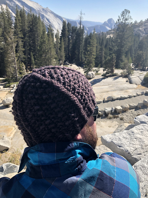 Super Chunky Seed and Stripe Hat