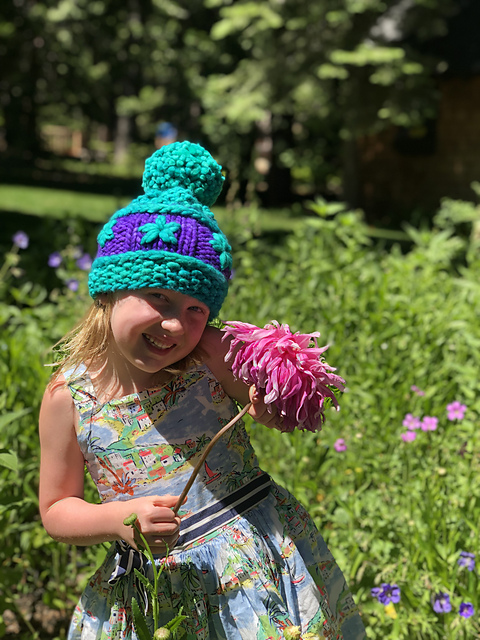 Super Bulky Wildflower Hat