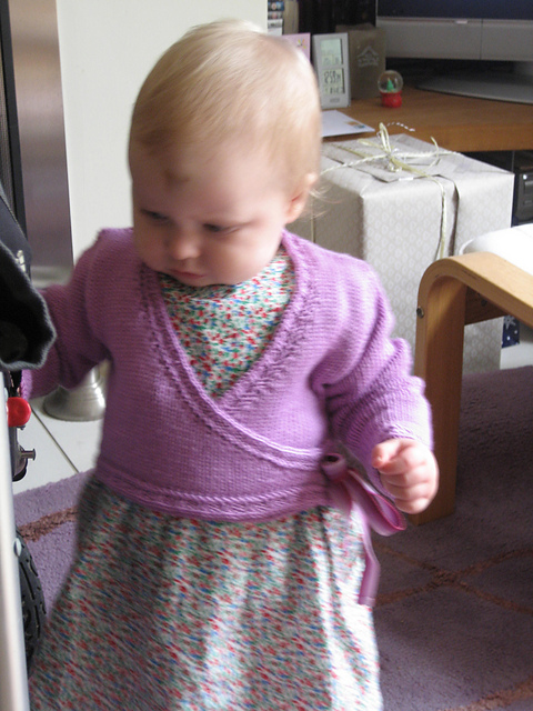 The most Sublime little Ballerina cardie