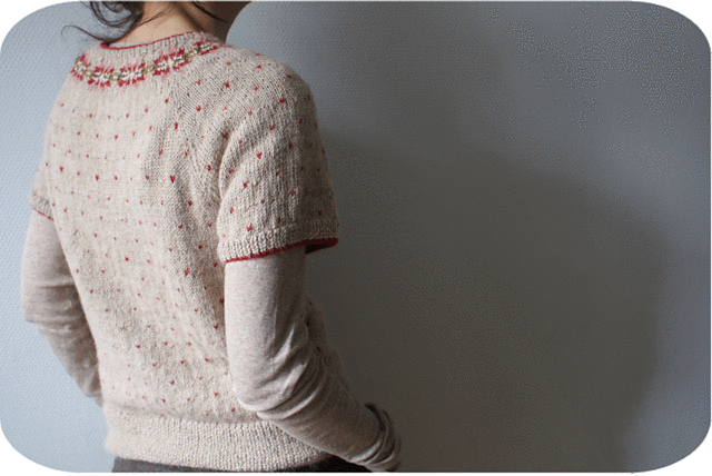 Fairisle Yoke Sweater 
