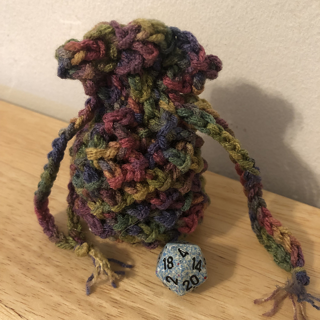 Quick & Easy Dice Bag or Treasure Pouch