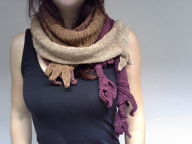 Viel-Ender Drachenschal / Many-Endings Dragonshawl