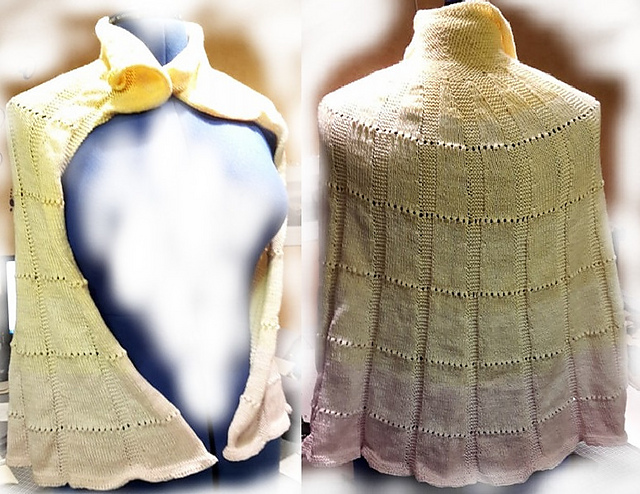 Ravelry: Mupfel, Mermaid-Cape pattern by Nadine Schwingler