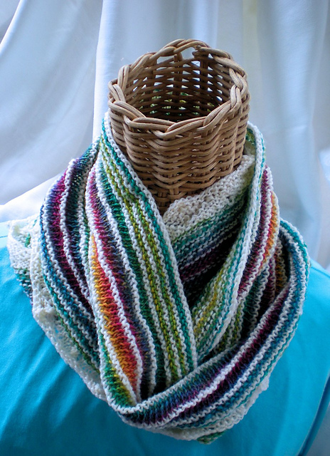 Lace Edged Cowl