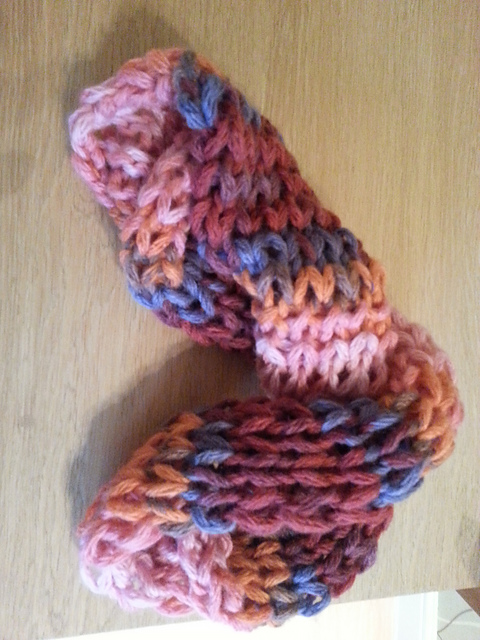 Corrugated Scarf or Cowl
