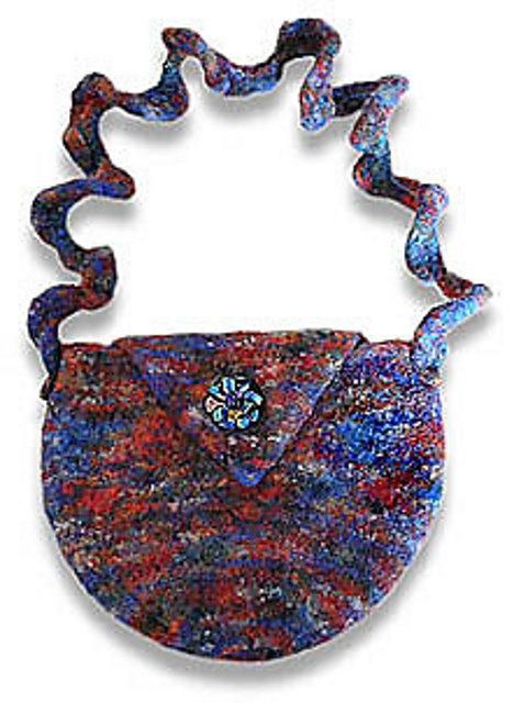 Barley Twist Felted Bag
