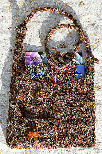 Ipswich Station Felted Bag