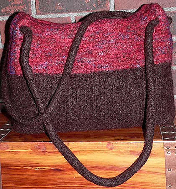 Vera's Felted Tote