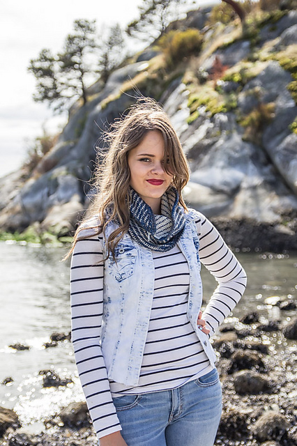 Denim Cowl