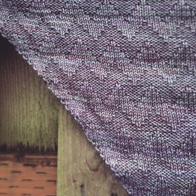 winter sea shawl