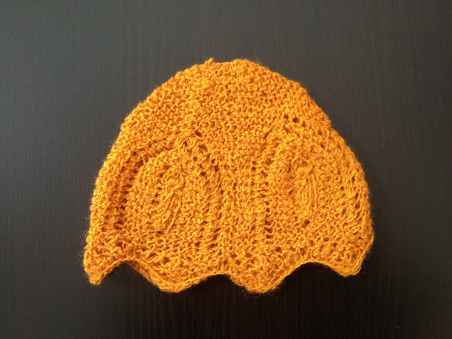 Kowhai and Fern Beanie