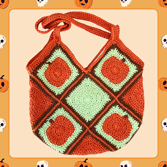 Pumpkin Granny Square