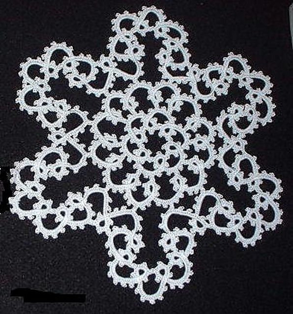 Corded Cluster Doily