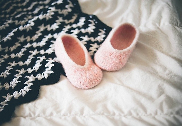 Felted Ballet Flats for Kids