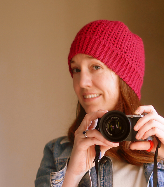 The Perfect V-Stitch Hat
