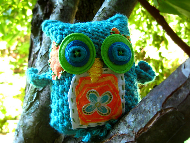 Folk Art Owl Pattern