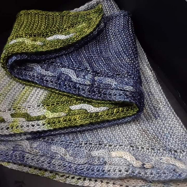 Slipstream Shawl