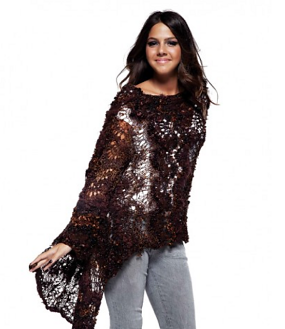 Dazzling Shawl Wrap with Sleeves