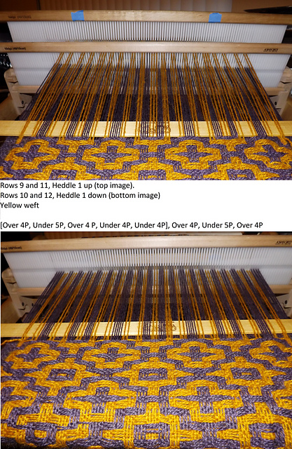 Ravelry: fiametta's Deflected double weave on a rigid heddle loom