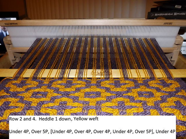 Ravelry: fiametta's Deflected double weave on a rigid heddle loom