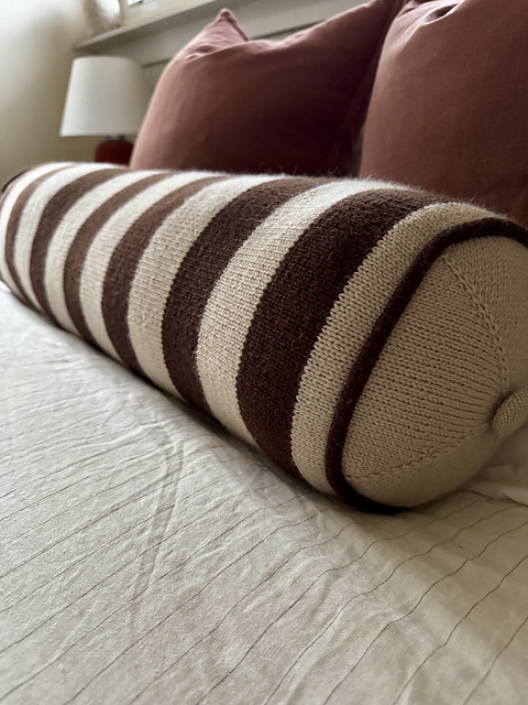 Piped Stripe Bolster