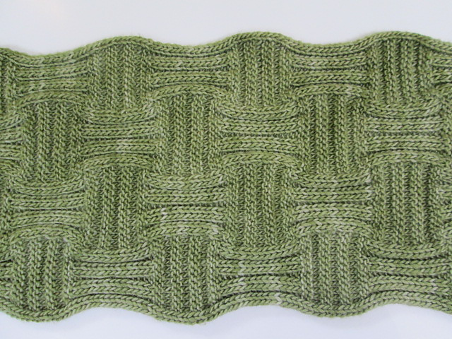 Ravelry: Checkerboard Rib Scarf pattern by Cathy Montoya