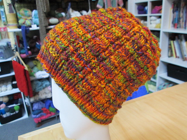 Rivertwist Hat and Fingerless Mitts